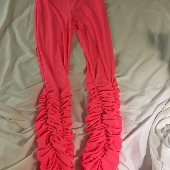 Two piece pant set neon pink new - Picture 3 of 16